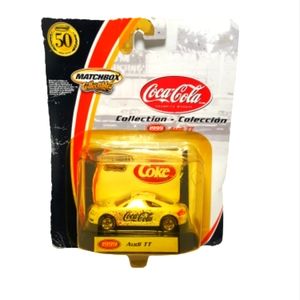 2001 Matchbox coca-cola series. 1999 Audi TT.
